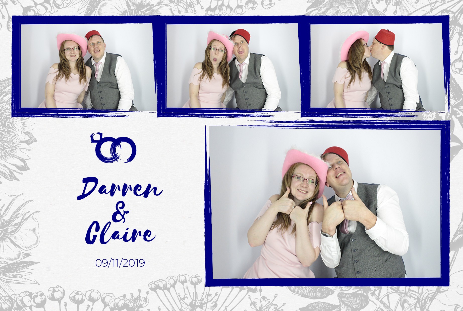 Darren and Claire’s Wedding  | View more photos from the event at gallery.myphotoboothexperience.co.uk/u/MyPhotoBoothExperienceLtd/Darren-and-Claire’s-Wedding